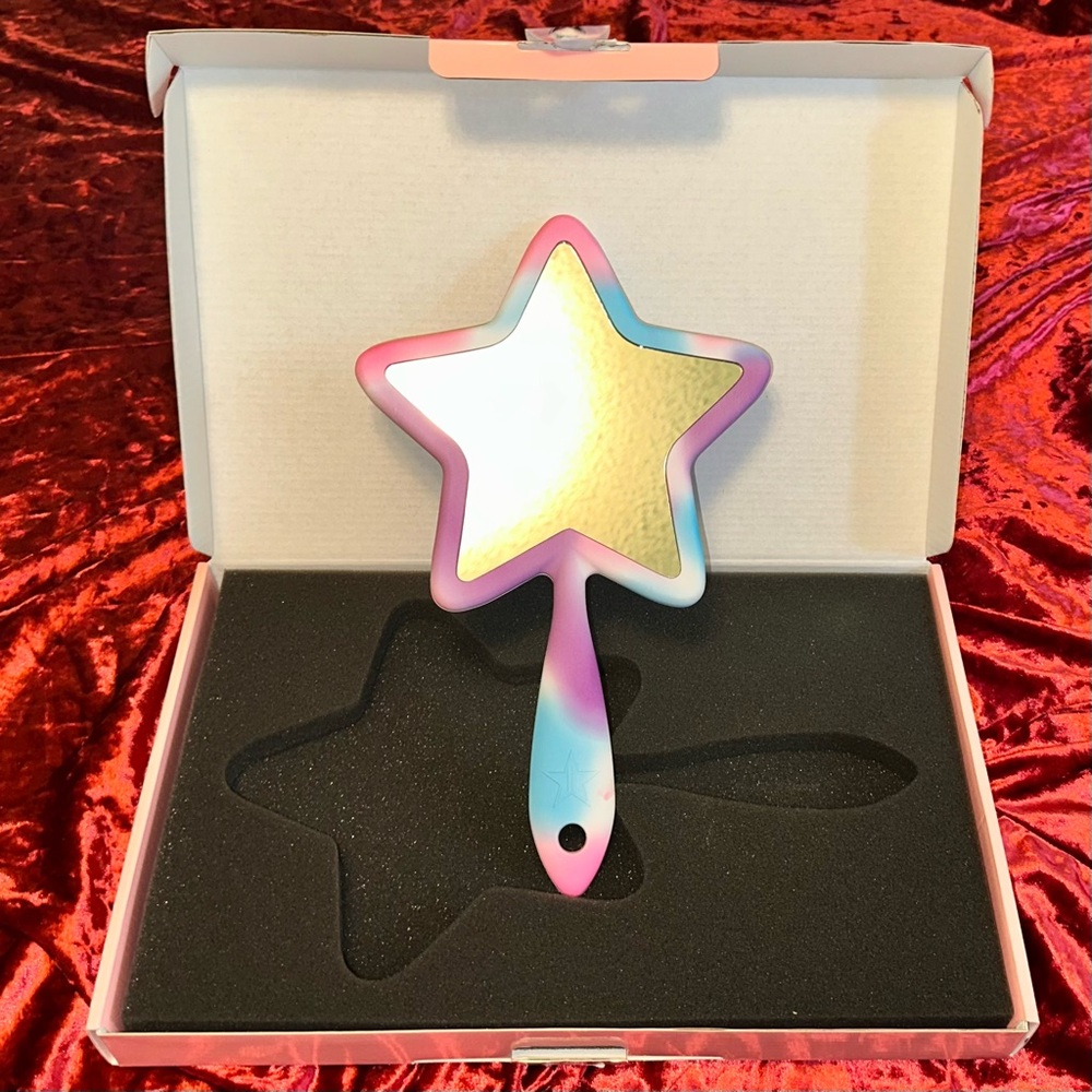 Jeffree Star Mirror NEW Tie-Dye “snow cone” LIMITED EDITION Collectible - Picture 7 of 8
